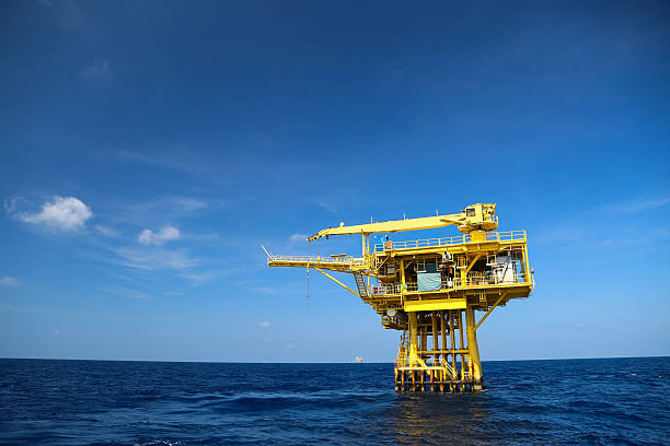 istock Oil and Rig industry in offshore, Construction platform 471746114
