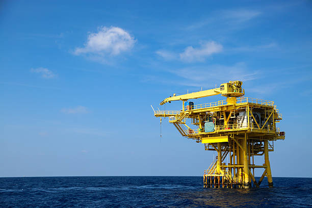 istock Oil and Rig industry in offshore, Construction platform 471746116