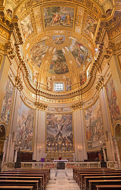 istock Rome - sanctuary of Basilica di Sant Andrea della Valle 471746280