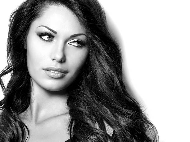 istock Woman with beauty long hair 471746501