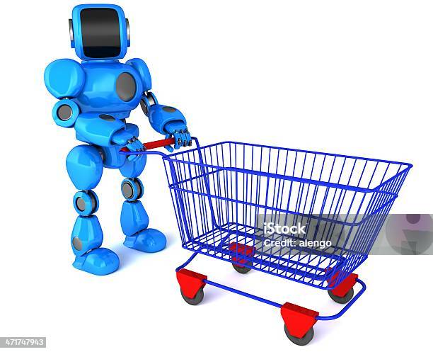 Foto de De Compras e mais fotos de stock de Adulto - Adulto, Azul, Branco