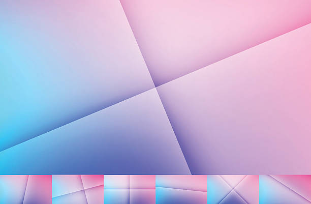 istock Set of Seven Minimal Modern Color Blend Stock Vector Backgrounds 471748976