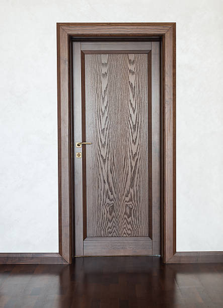 istock Wooden entrance door 471749968