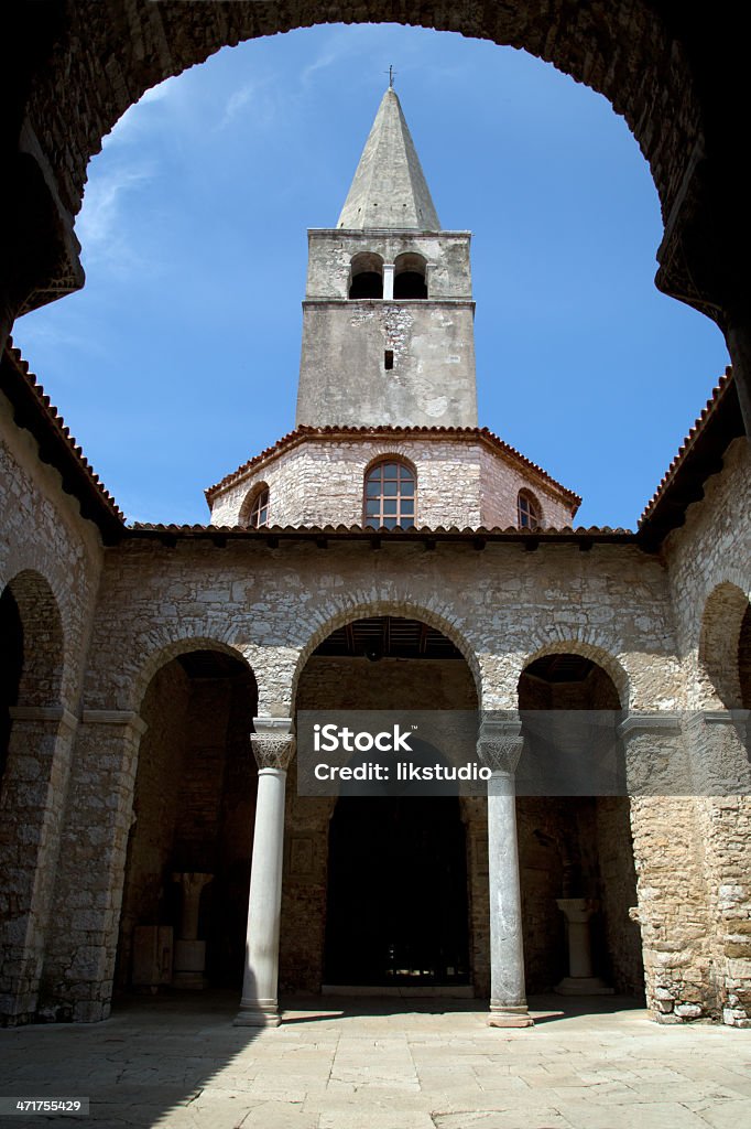 Euphrasian Basilica in Porec Euphrasian Basilica in Porec, Croatia Ancient Stock Photo