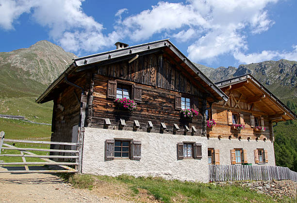 istock Houses in the mountains. 471756905