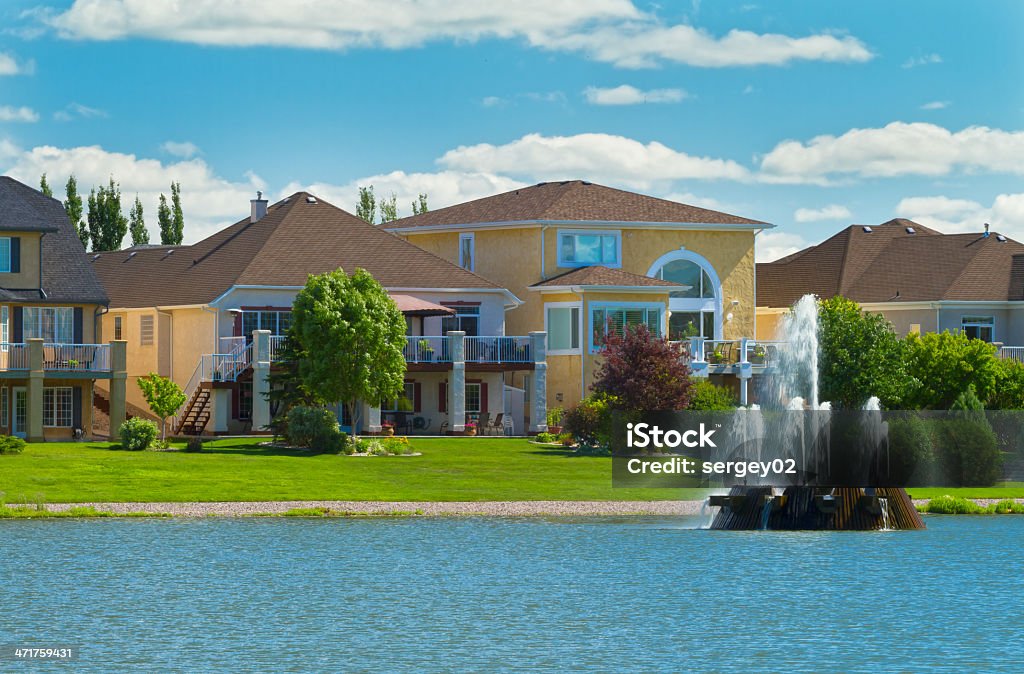 Canadiana casas de luxo em Manitoba - Royalty-free Manitoba Foto de stock