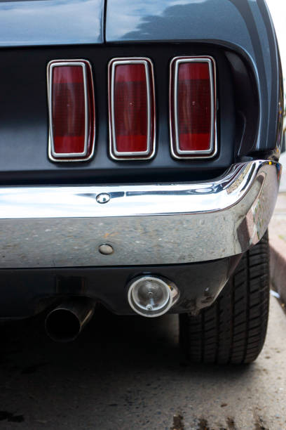 istock Rear Light Of Vintage American Car 471760322
