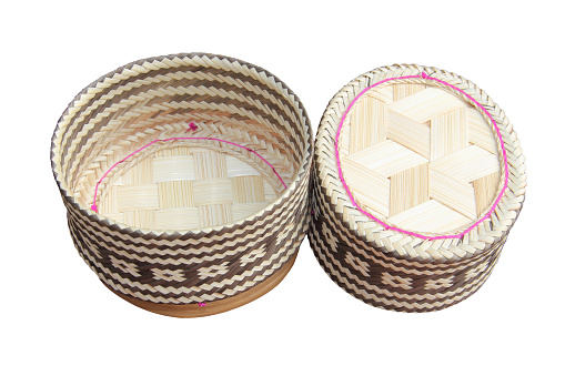 Sticky rice serving container