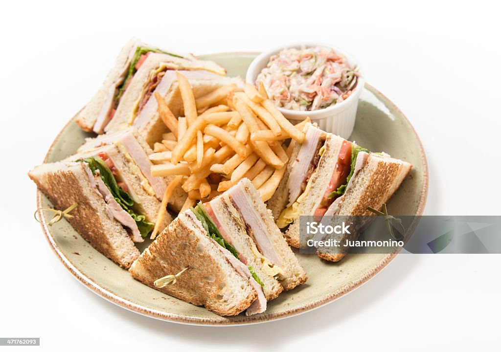 Club Sandwich - Foto stock royalty-free di Sandwich a strati