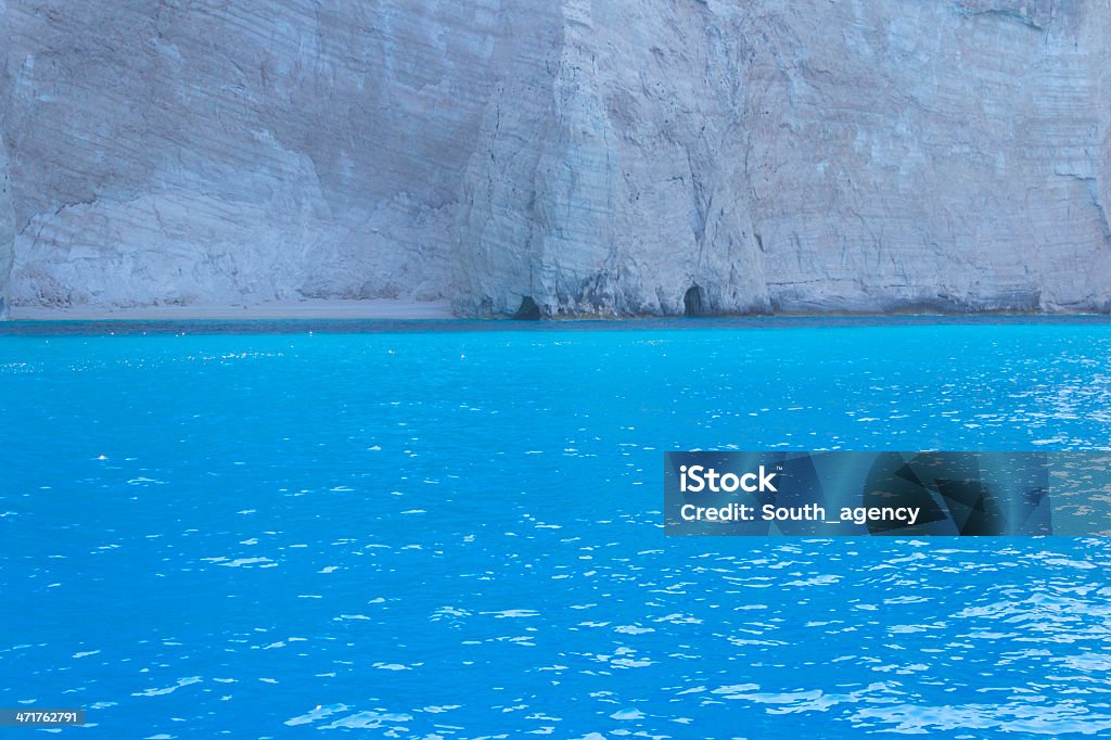 Navagio Beach - Lizenzfrei Ansicht aus erhöhter Perspektive Stock-Foto