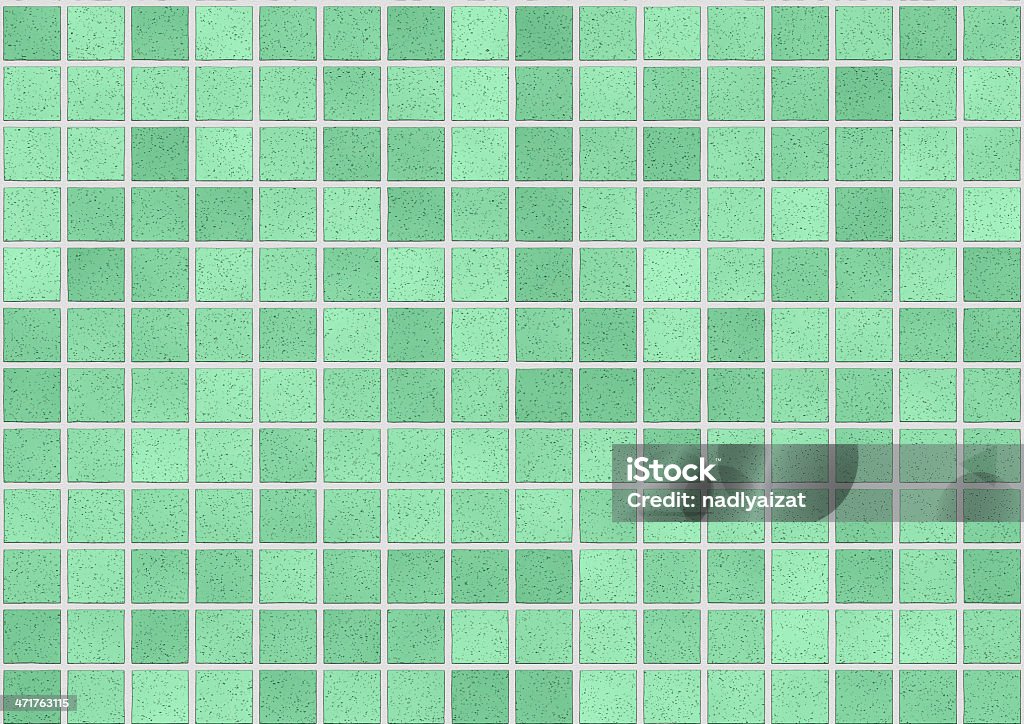 Azulejos de baño en color verde - Foto de stock de Abstracto libre de derechos