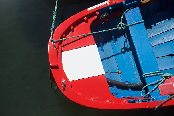 istock Boat in a fishing harbour 471763123