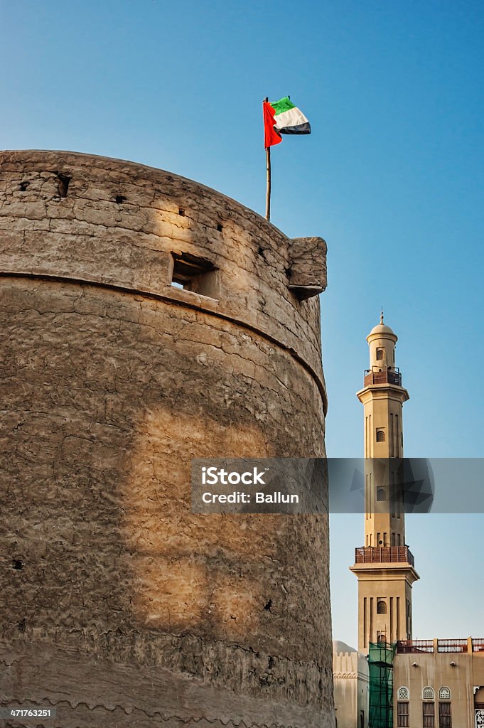 Antiga fortaleza árabe - Foto de stock de Arquiteto royalty-free