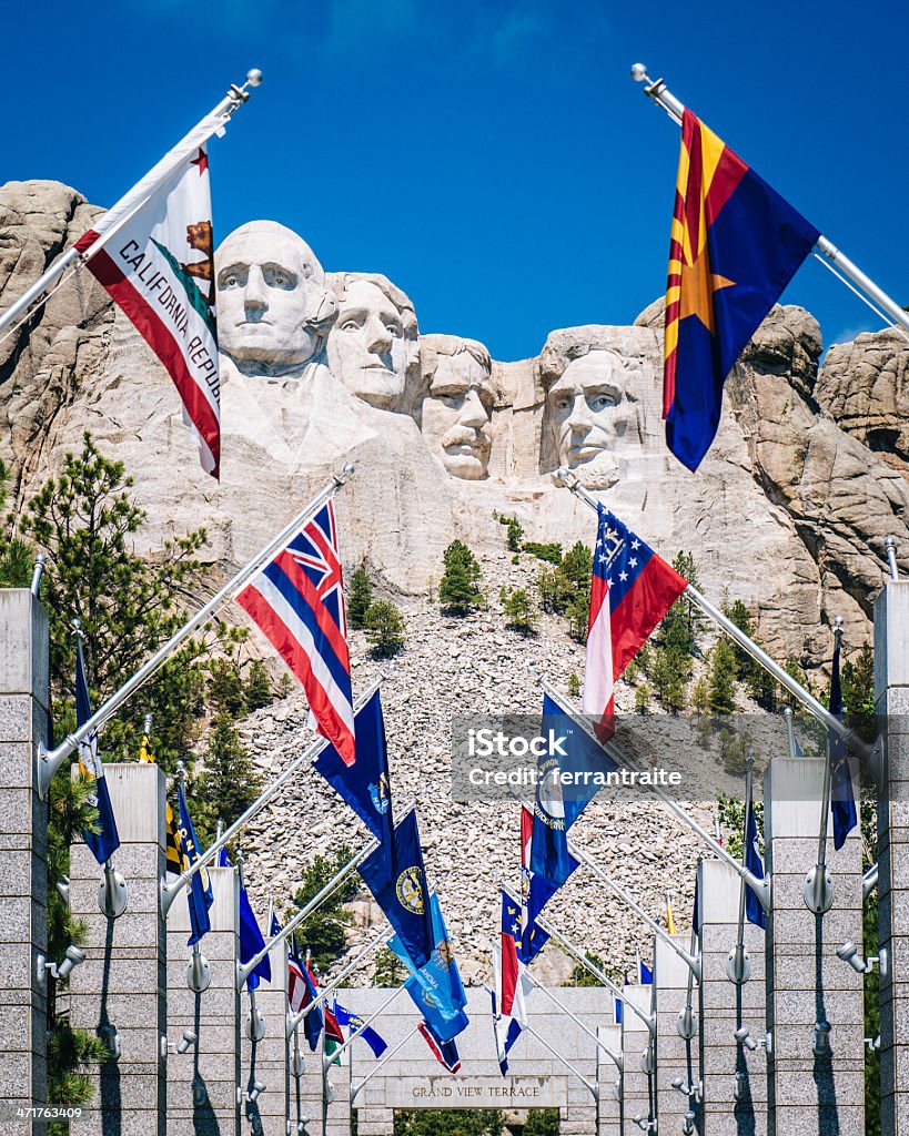 Mount Rushmore South Dakota - Lizenzfrei Mount Rushmore Stock-Foto