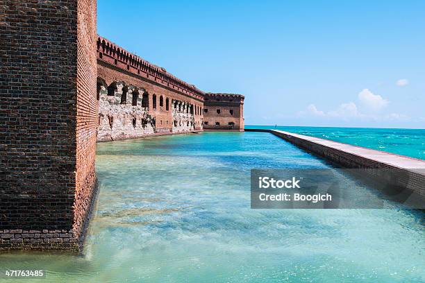 Fort Jefferson Military Fortress In The Dry Tortugas National Park Stock Photo - Download Image Now
