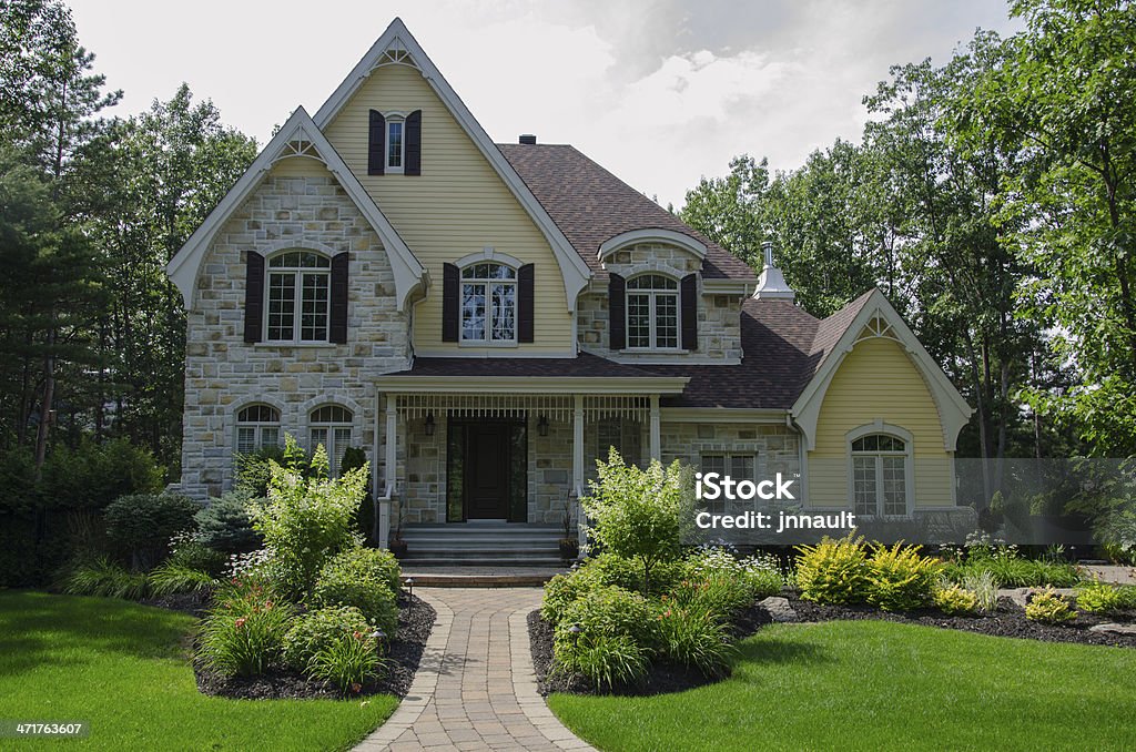 Dream house, Home, Luxury Mansion, Success Dream house. House Stock Photo