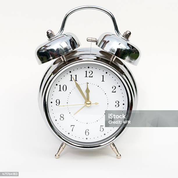 Alarm Wecker Stockfoto und mehr Bilder von Auf die Uhr sehen - Auf die Uhr sehen, Aufwachen, Chrom