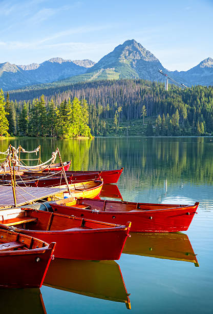 istock Mountain lake in High Tatra 471764697