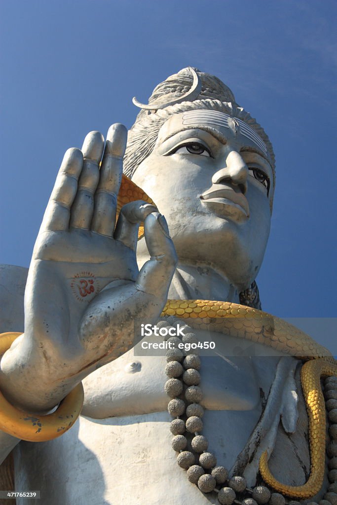 Shiva Statue - Zbiór zdjęć royalty-free (Architektura)