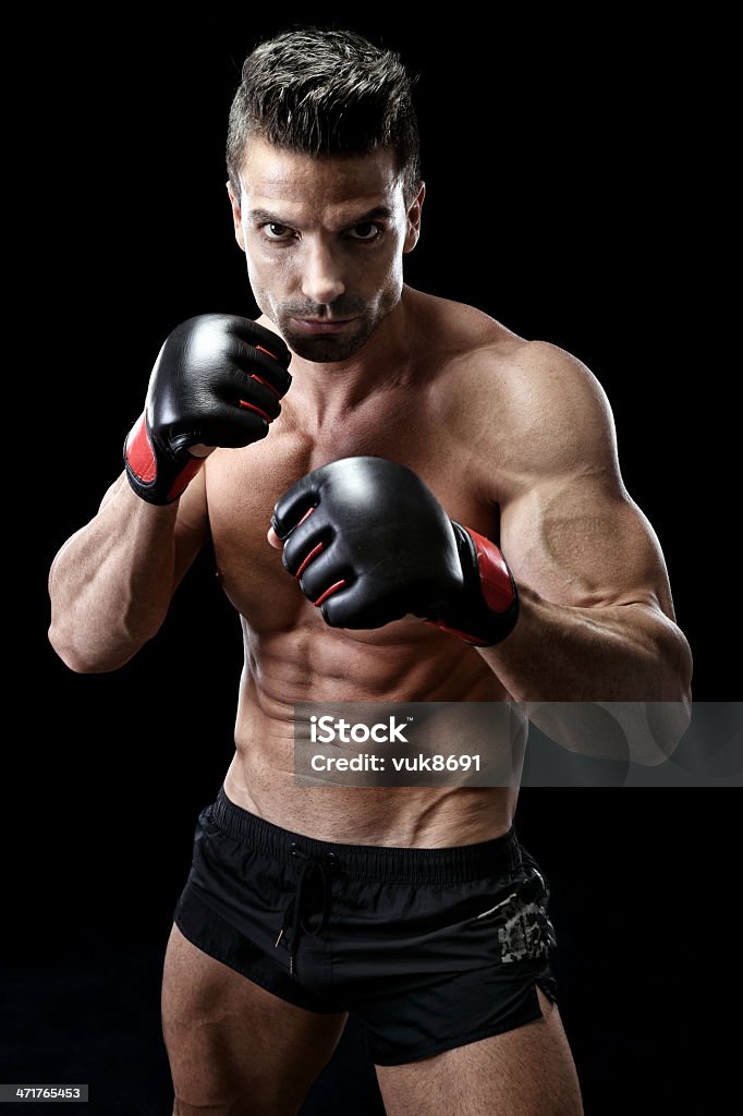 MMA fighter - Foto de stock de Actividad libre de derechos