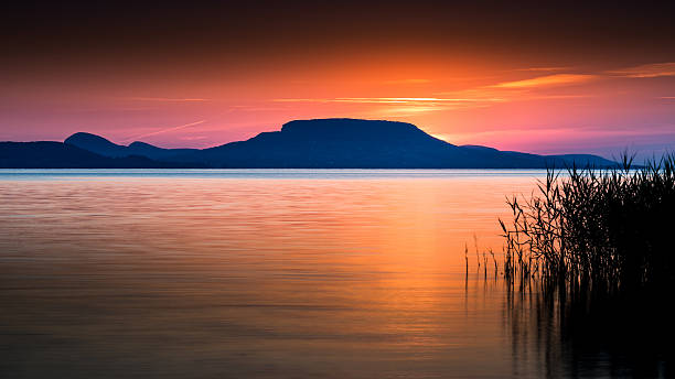 istock Sunrise at the Balaton sea, Hungary 471765973