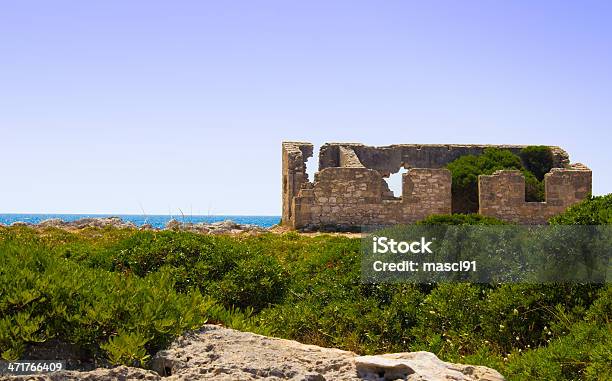 Salento Selvaggio Paesaggio Di Porto - Fotografie stock e altre immagini di Abbandonato - Abbandonato, Ambientazione esterna, Ambientazione tranquilla