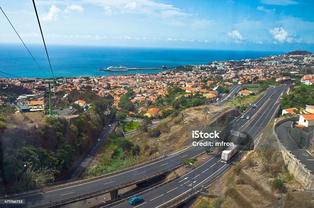 Bela vista do Funchal, Ilha da Madeira - Royalty-free Ao Ar Livre Foto de stock