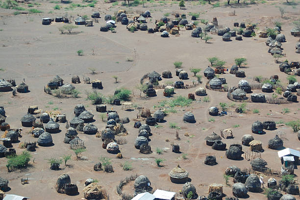 Paese della Repubblica del Sudan del Sud - foto stock