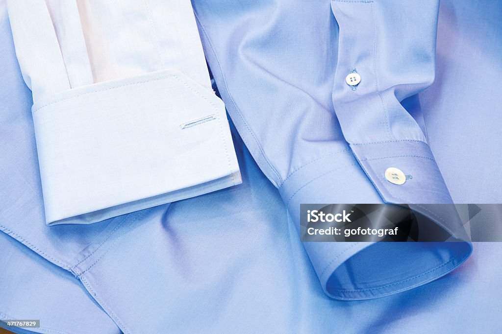 shirt sleeves A manufacturer of men's shirts. Shirt Stock Photo