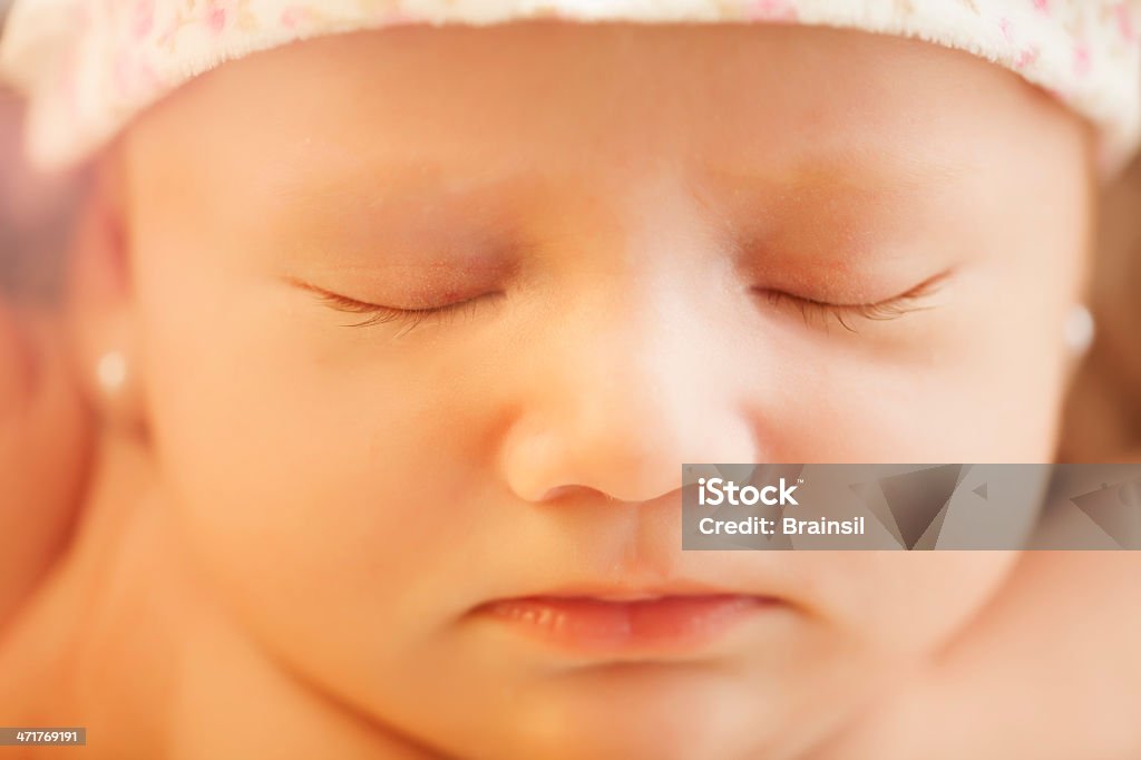 Baby Девушка спальня - Стоковые фото 0-11 месяцев роялти-фри