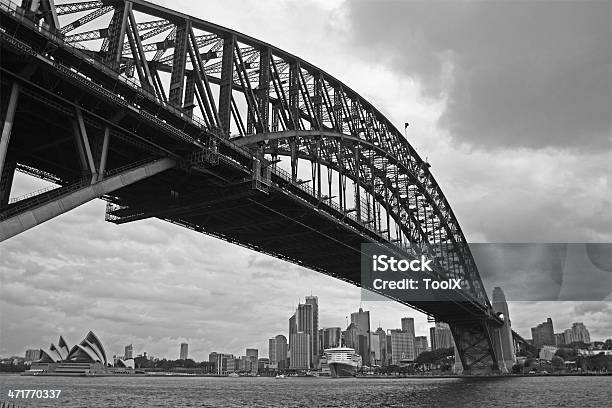 Puente Sydney Foto de stock y más banco de imágenes de Agua - Agua, Aire libre, Amanecer