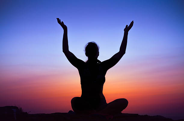 istock Yoga by the sea. 471771093