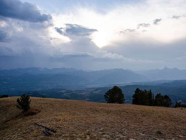 istock View From Clay Butte Fire Lookout Tower, Beartooth Highway 471771295