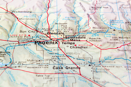 Phoenix map.
