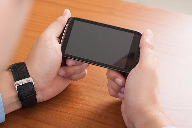 istock Businessman with smartphone 471771599