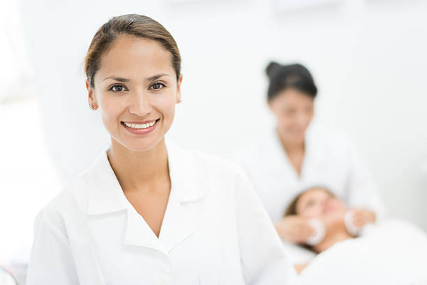 istock Woman working at the spa 471772642
