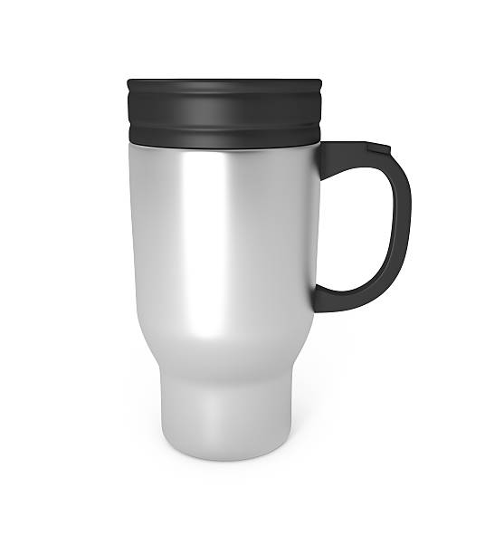 istock Stainless Steel Travel Mug isolated on white 471773065