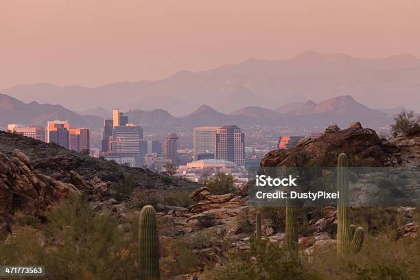 Phoenix Skyline - zdjęcia stockowe i więcej obrazów Phoenix - Stan Arizona - Phoenix - Stan Arizona, Panorama miasta, Miasto