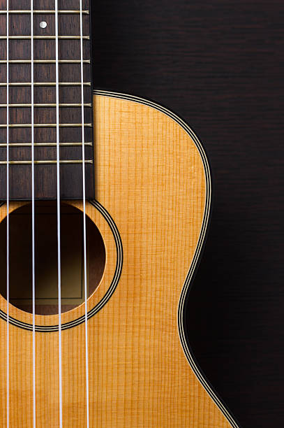 ukulele de hawaiian guitarra - 4 string fotografías e imágenes de stock