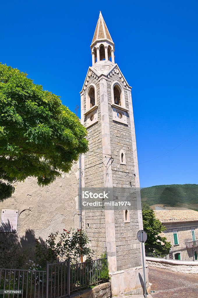 Chiesa di San Rocco. Alberona. Puglia. Italia. - Foto stock royalty-free di Affari finanza e industria