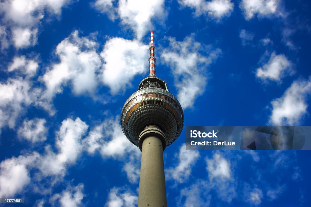Fernsehturm Berlin - Lizenzfrei Alexanderplatz Stock-Foto
