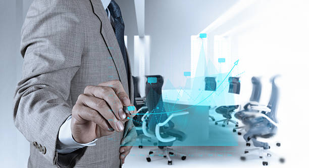 istock businessman hand working with new modern computer and business s 471774801