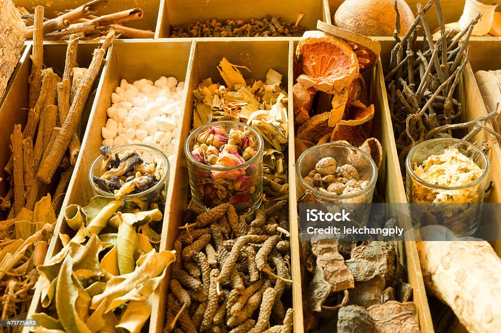 Thai Spa erbe - Foto stock royalty-free di Alimentazione sana