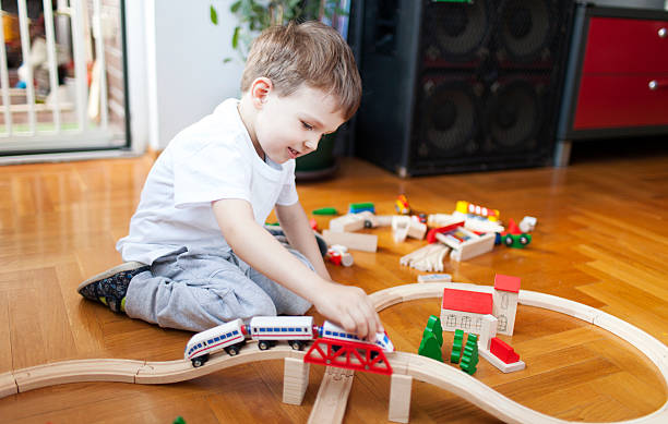 istock Trains are boys best friends 471776410