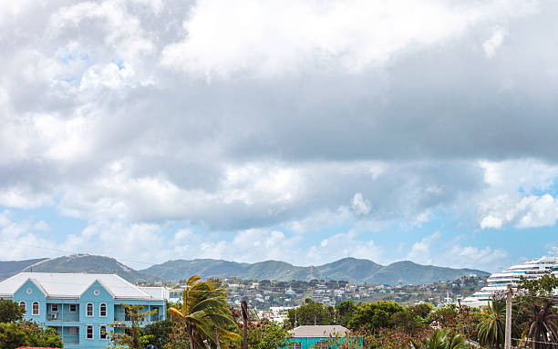 istock Caribbean town. St John's, Antigua & Barbuda. 471776694