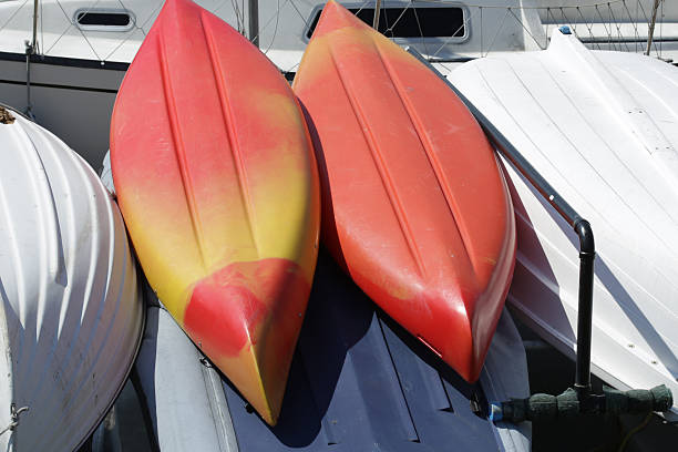 istock Two Kayaks at a Marina Dock in British Columbia, Canada 471777279