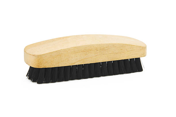 istock Wooden brush isolated 471777403