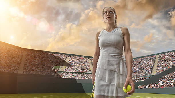 Tennis Girl Hero Ready To Win