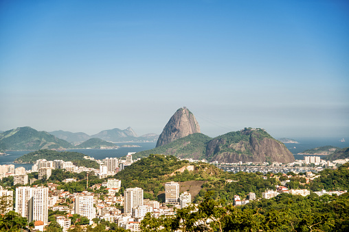 Rio de Janeiro - Sugar Loaf and Guanabara Bay view.