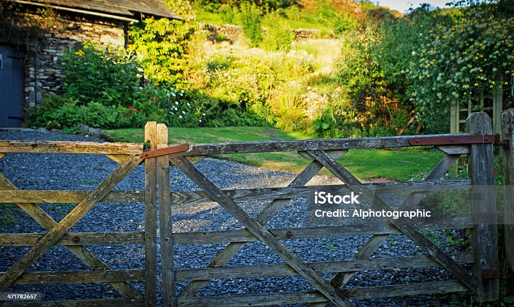 Farm Gate Cumbria - Foto de stock de Agricultura royalty-free